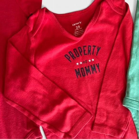 SOLD Bundle of 3 gender neutral boy girl onesies size 24mo - Picture 5 of 5